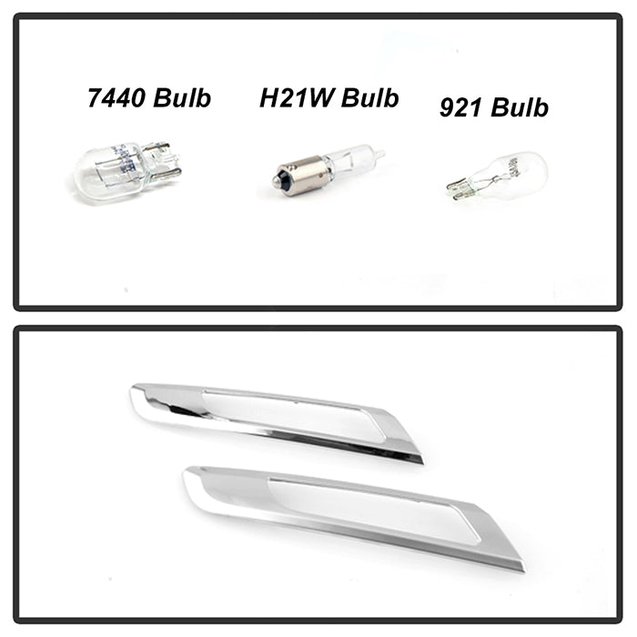 xTune 14-17 Buick Regal Driver Side LED Tail Lights - OE Outler Left (ALT-JH-BREG14-LED-OE-L)