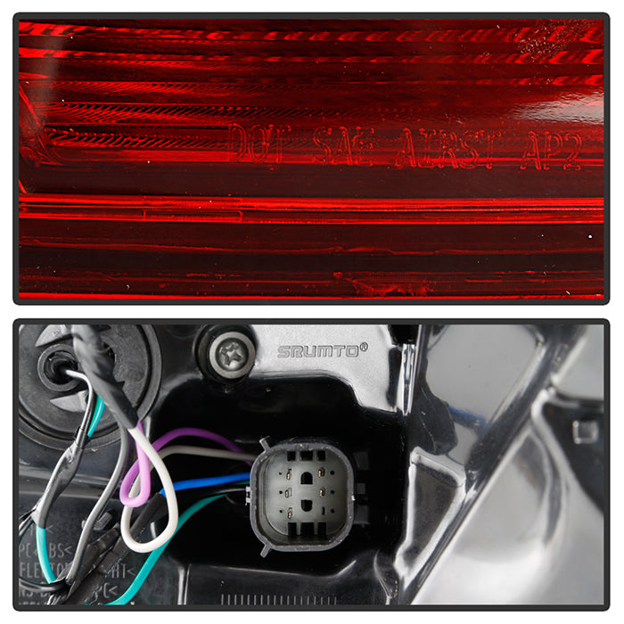 xTune 14-17 Buick Regal Driver Side LED Tail Lights - OE Outler Left (ALT-JH-BREG14-LED-OE-L)