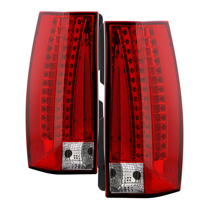 xTune 07-14 Cadillac Escalade (excl. Premium Models) OEM Tail Lights - Set (ALT-JH-CAESC07-OE-RC)