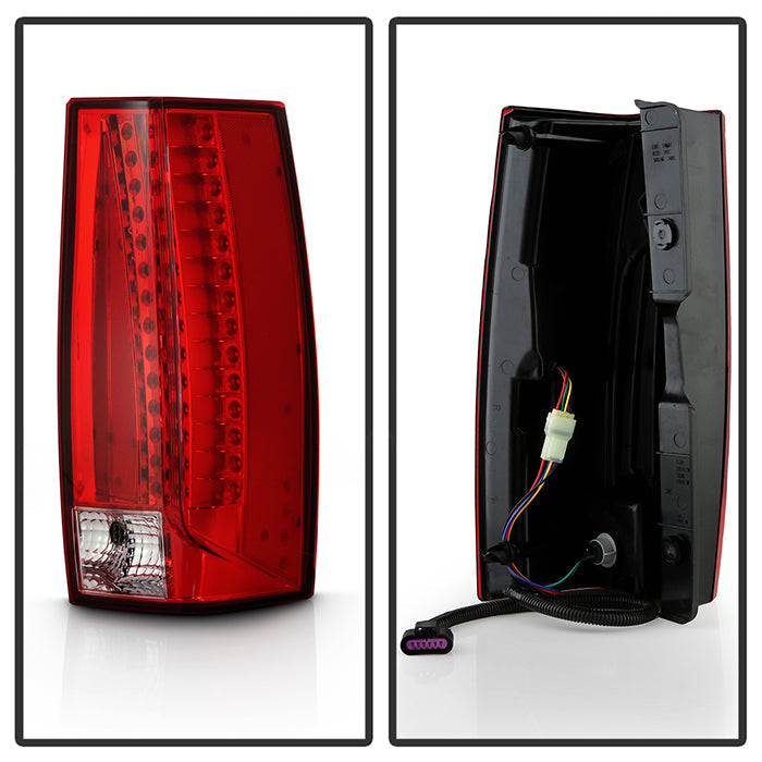 xTune 07-14 Cadillac Escalade (excl. Premium Models) OEM Tail Lights - Set (ALT-JH-CAESC07-OE-RC)