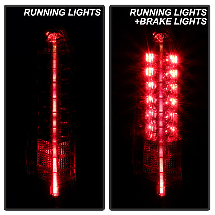 xTune 10-16 Cadillac SRX LED OE Tail Lights - Left (ALT-JH-CASRX10-LED-L)