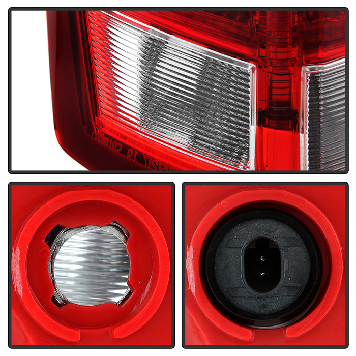 xTune 10-16 Cadillac SRX LED OE Tail Lights - Left (ALT-JH-CASRX10-LED-L)