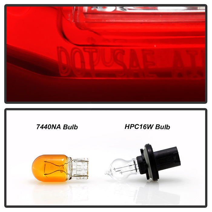 xTune 10-16 Cadillac SRX LED OE Tail Lights - Left (ALT-JH-CASRX10-LED-L)