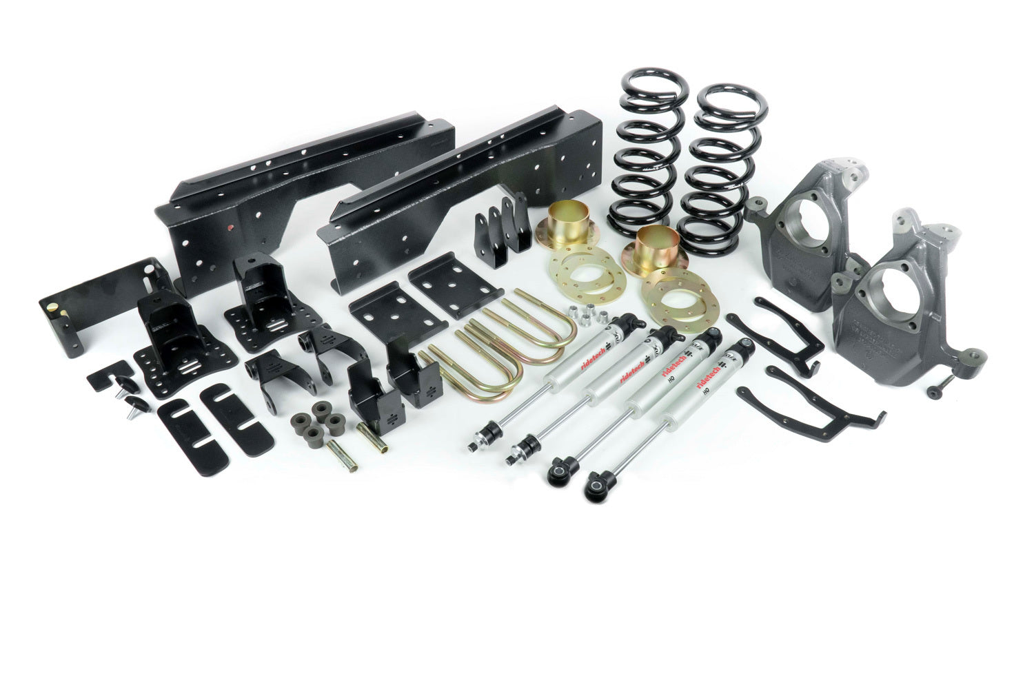 Ridetech 99-06 GM Silverado/Sierra 1500 2WD StreetGRIP Suspension Lowering System w/ HQ Shocks
