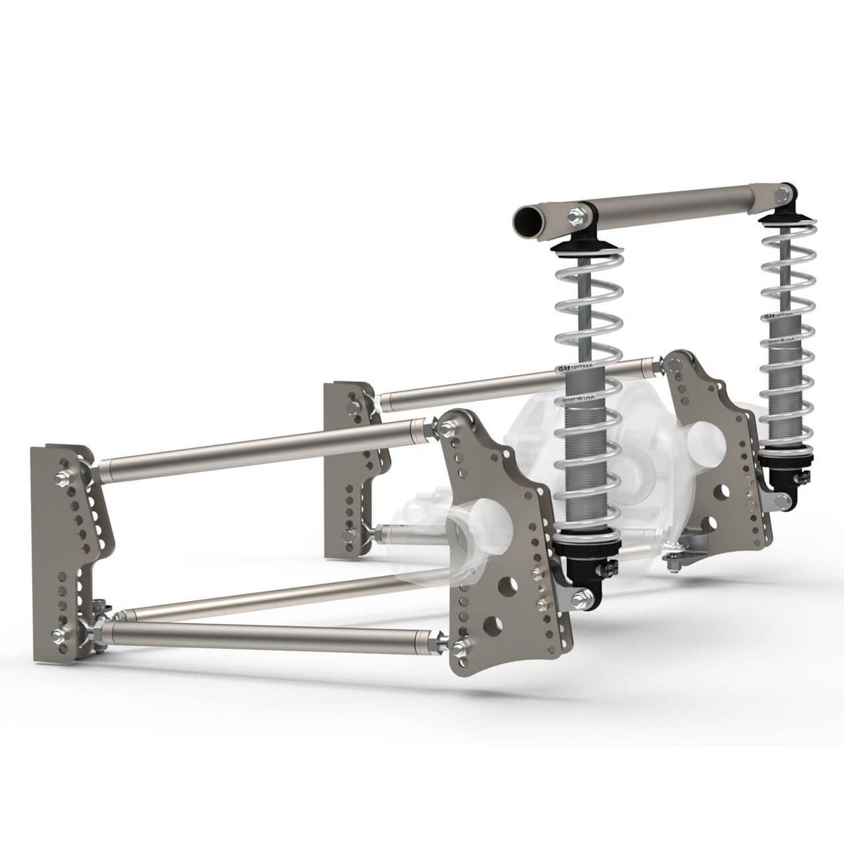QA1 Heavy Duty Pro Rear Drag 4-Link System - MOD Shocks - 150lb Springs
