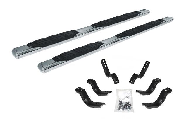 Go Rhino 07-13 Chevy Avalanche 5in 1000 Series Complete Kit w/Sidestep + Brkts
