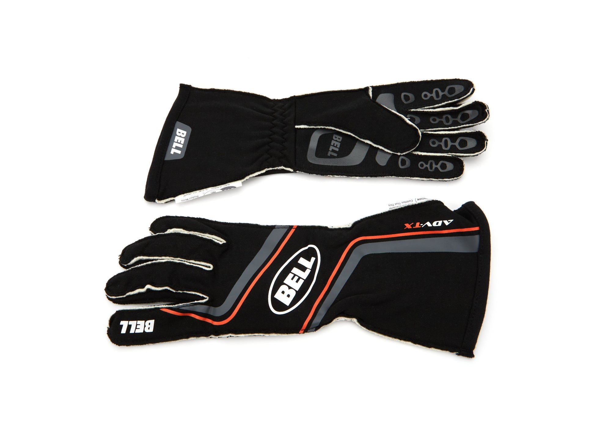 Bell Adv-TX Glove Black/Orange Medium Sfi 3.3/5