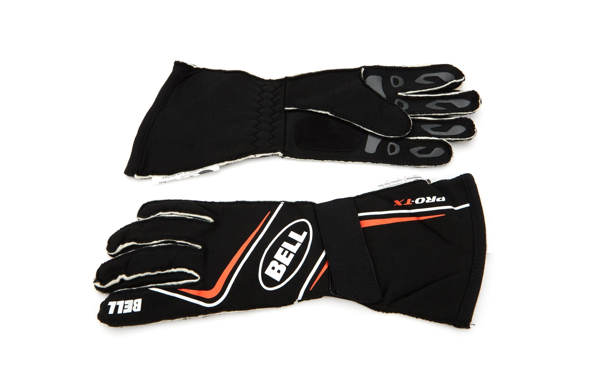 Bell Pro-TX Glove Black/Orange Small Sfi 3.3/5