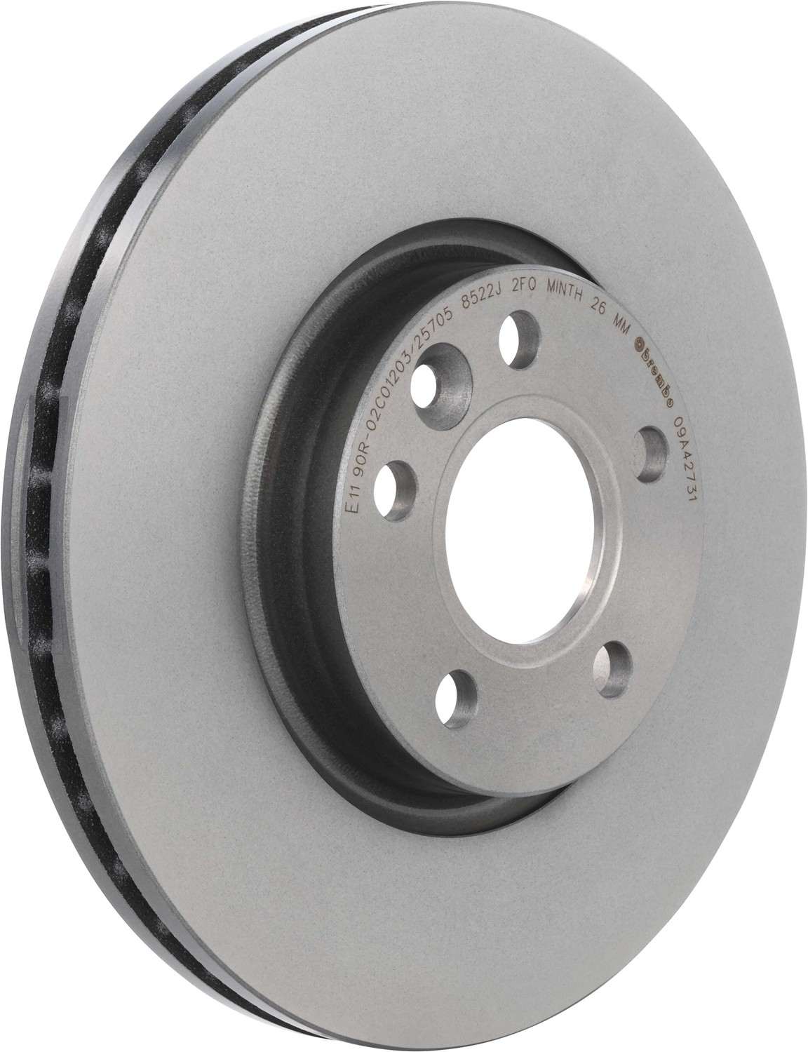 Brembo 07-17 Lexus LS460/18-22 LS500/LS500h/08-16 LS600h Front UV Coated Rotor