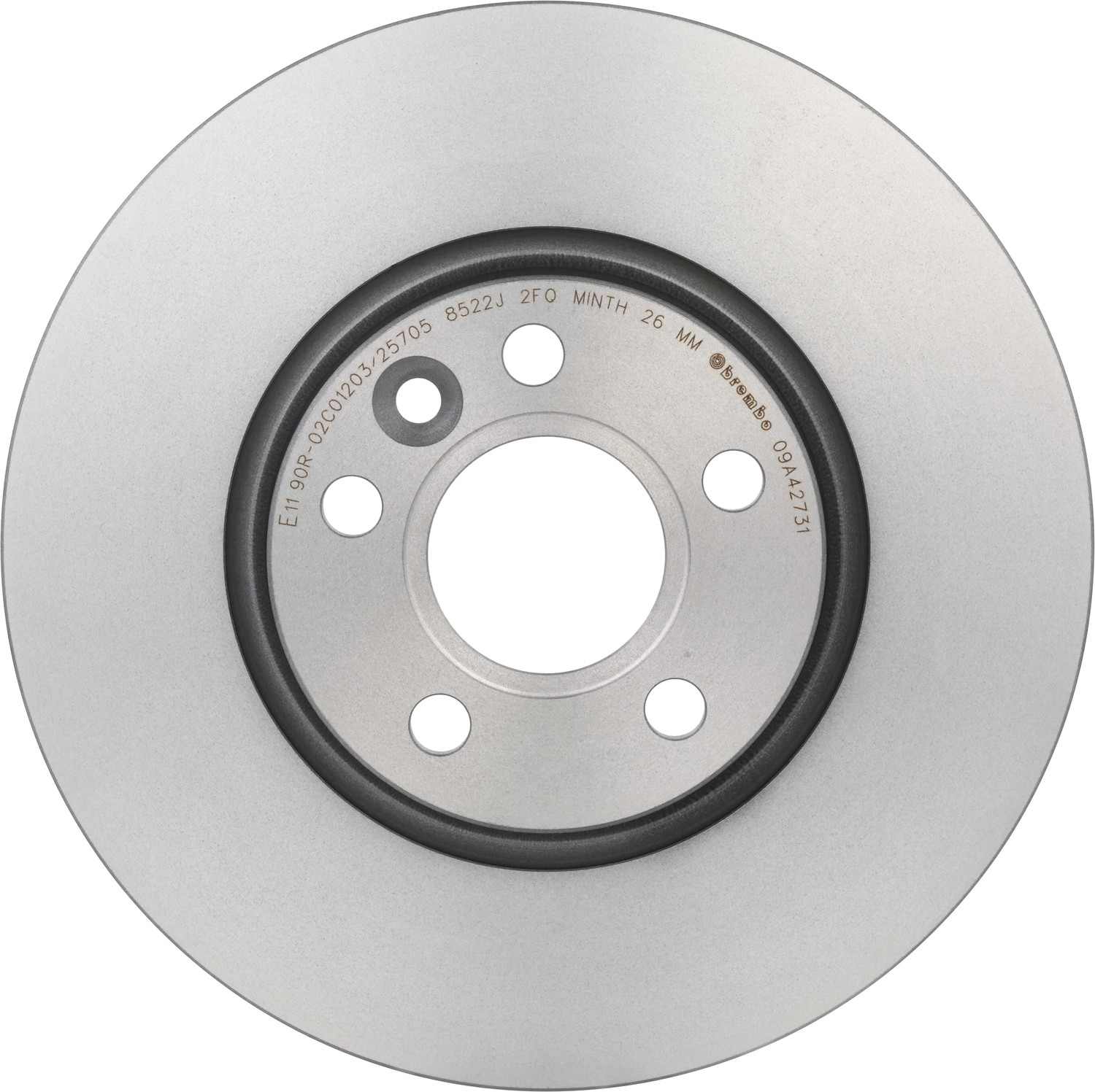 Brembo 07-17 Lexus LS460/18-22 LS500/LS500h/08-16 LS600h Front UV Coated Rotor