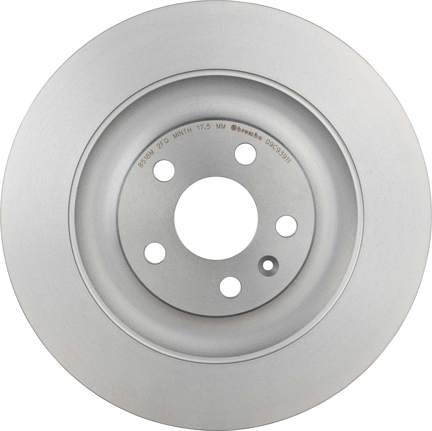 Brembo 15-18 Porsche Macan Front Grooved UV Coated Rotor