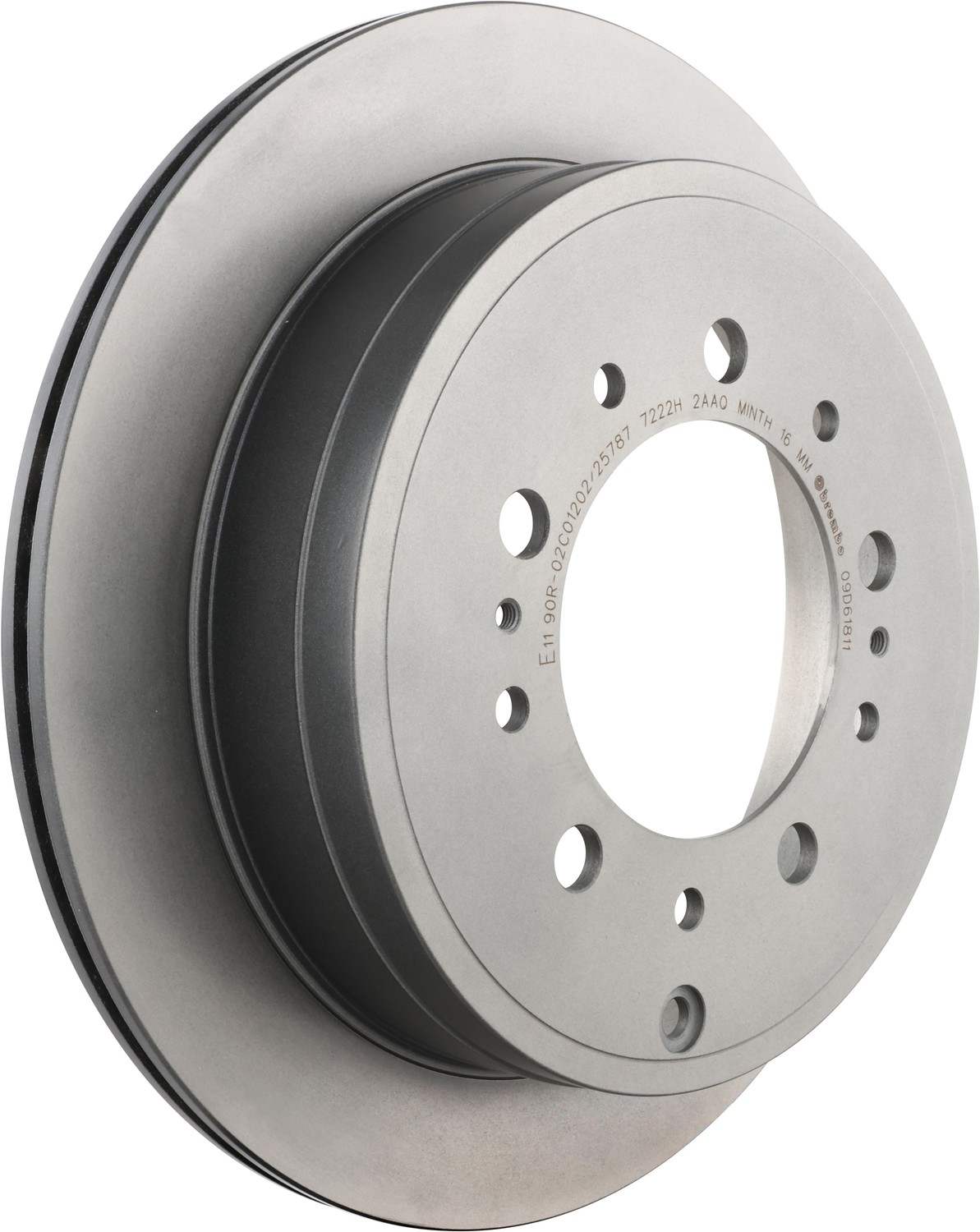 Brembo 20-22 Toyota Corolla/16-22 Toyota Prius/19-22 Toyota Prius AWD-e Front UV Coated Rotor