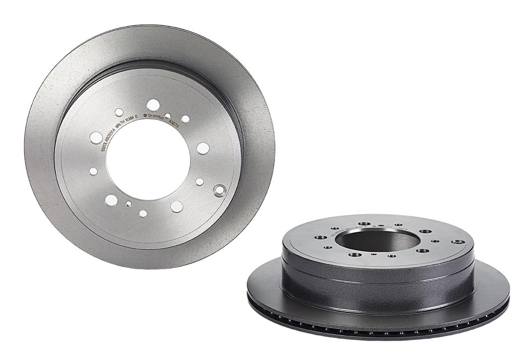 Brembo 20-22 Toyota Corolla/16-22 Toyota Prius/19-22 Toyota Prius AWD-e Front UV Coated Rotor