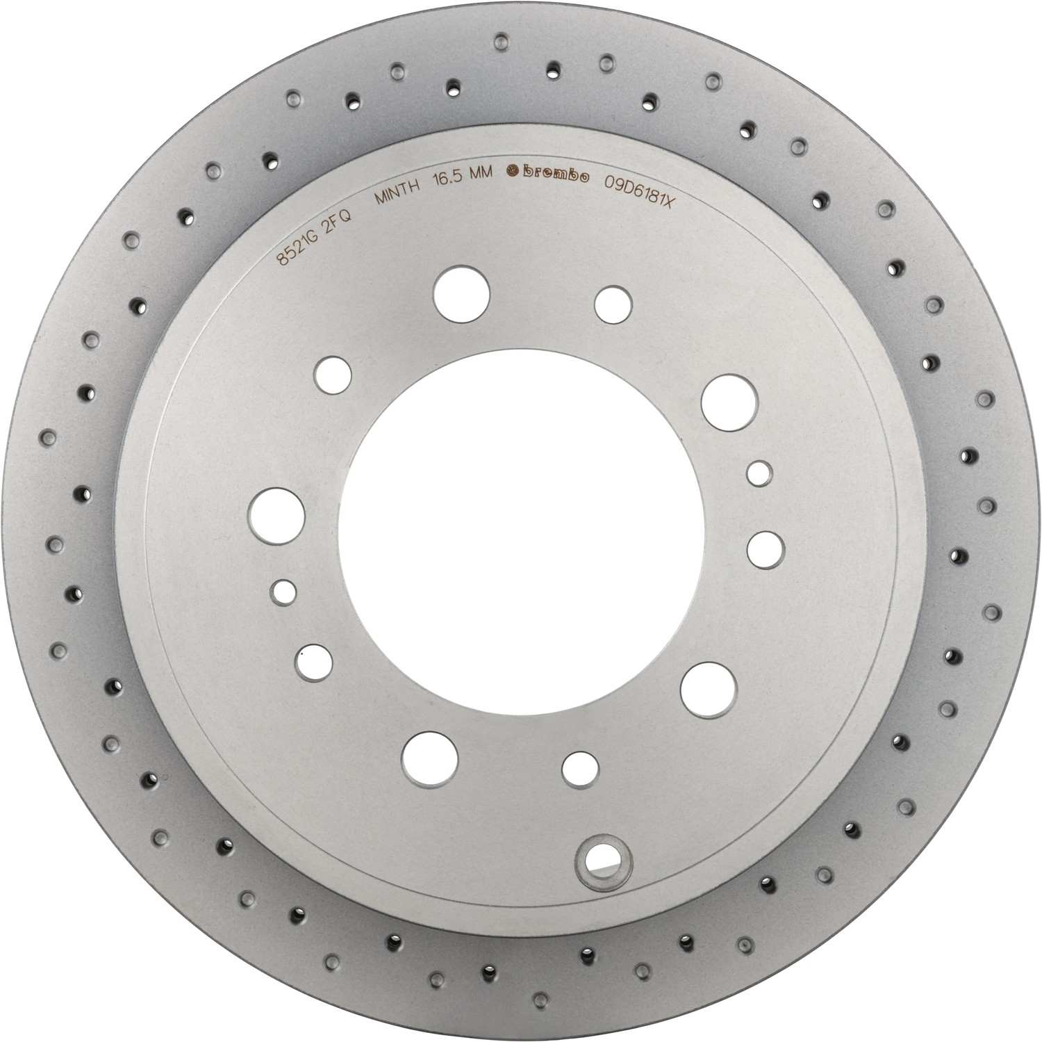Brembo 14-20 Infiniti QX60/15-22 Nissan Murano/13-20 Nissan Pathfinder Front UV Coated Rotor
