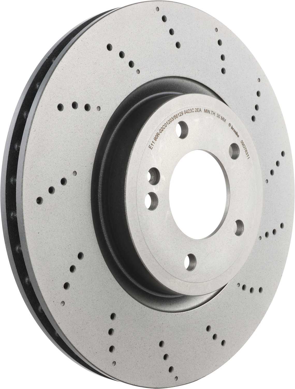 Brembo 14-17 Buick Regal/13-19 Cadillac XTS Front UV Coated Rotor