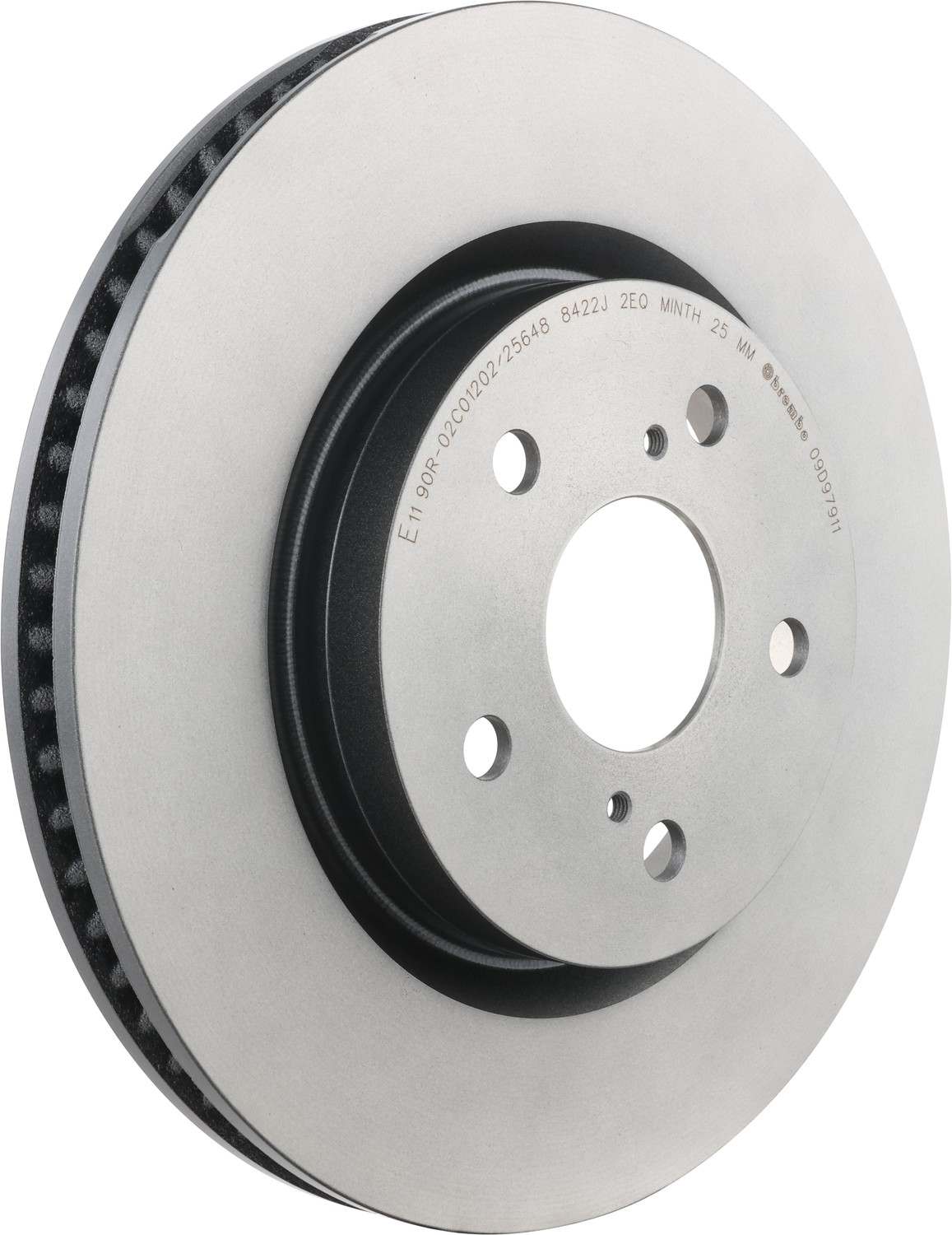 Brembo 2022 Volvo C40 Recharge/21-22 Volvo XC40 Recharge/16-22 Volvo XC90 Rear UV Coated Rotor