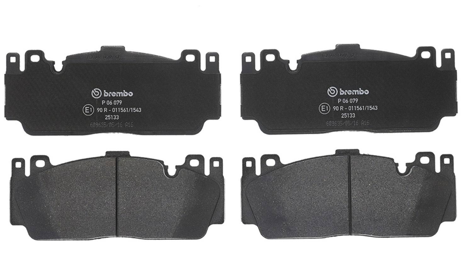 Brembo 14-19 BMW M5/ BMW M2/ BMW M6/ BMW M6 Gran Coupe Front Low-Met Brake Pad