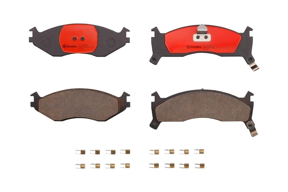 Brembo 1995 Grand Voyager/91-94 Sundance/91-93 Voyager/1995 Voyager Front NAO Brake Pad