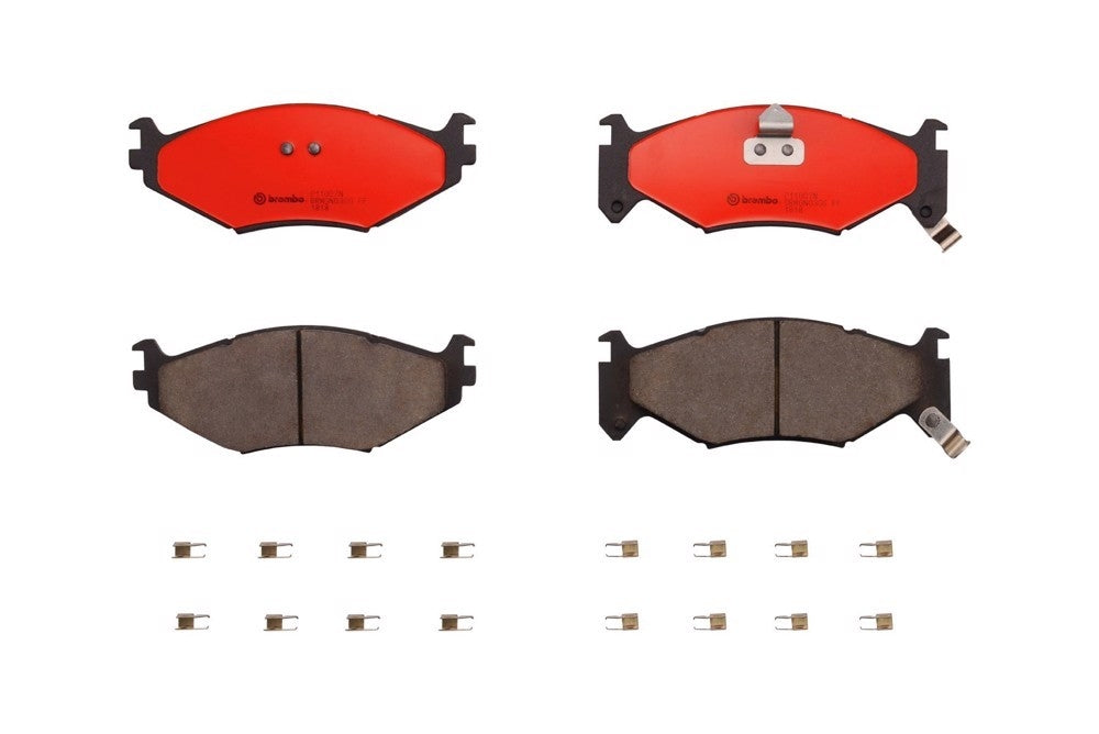Brembo 91-94 Chrysler LeBaron/Town & Country/ 91-94 Grand Voyager/Voyager Front NAO Brake Pad