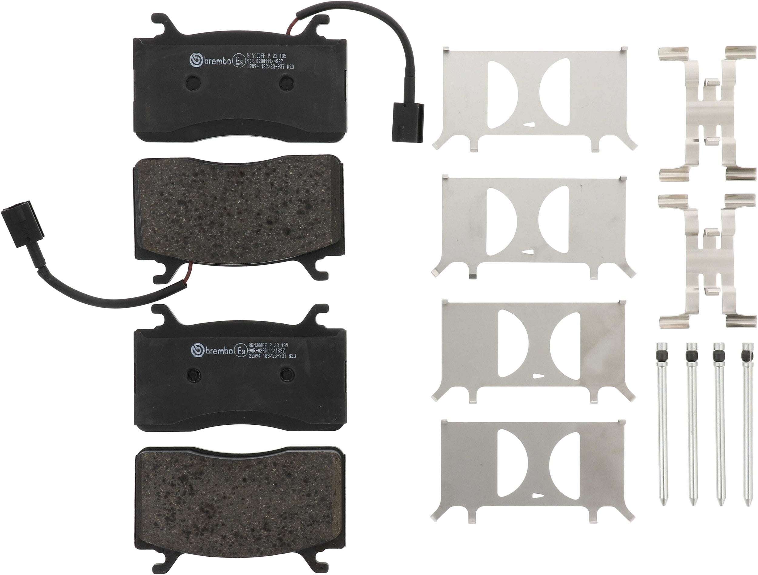 Brembo 17-19 Alfa Romeo Stelvio/ Alfa Romeo Giulia Front Low-Met Brake Pad