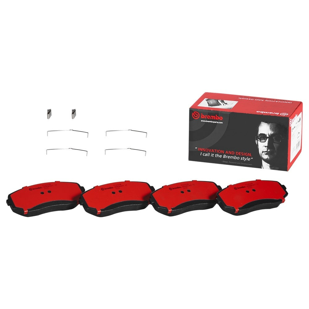 Brembo 19-20 Ford Edge/ Mazda CX-9/ Lincoln MKX/ Mazda CX-7/ Mazda CX-5 Front NAO Brake Pad