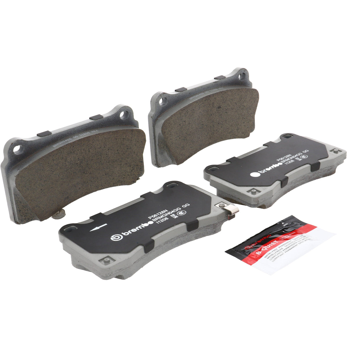 Brembo 09-21 Nissan GT-R Rear NAO Brake Pad