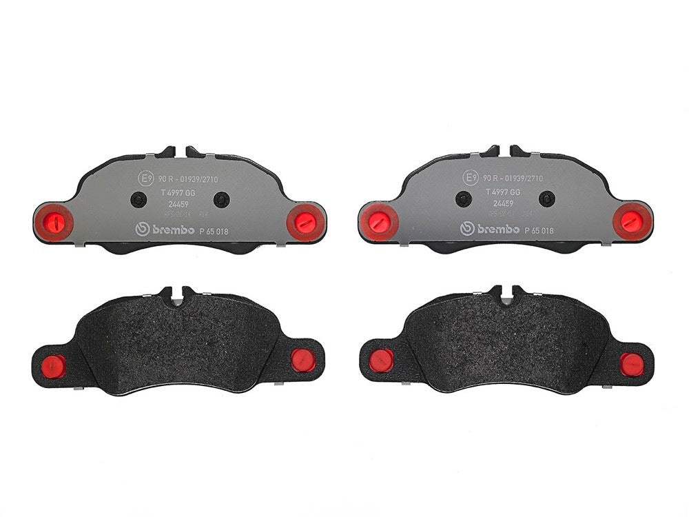Brembo 17-19 Porsche 718 Boxster/718 Cayman/13-16 Boxster Front Premium Low-Met OE Equivalent Pad