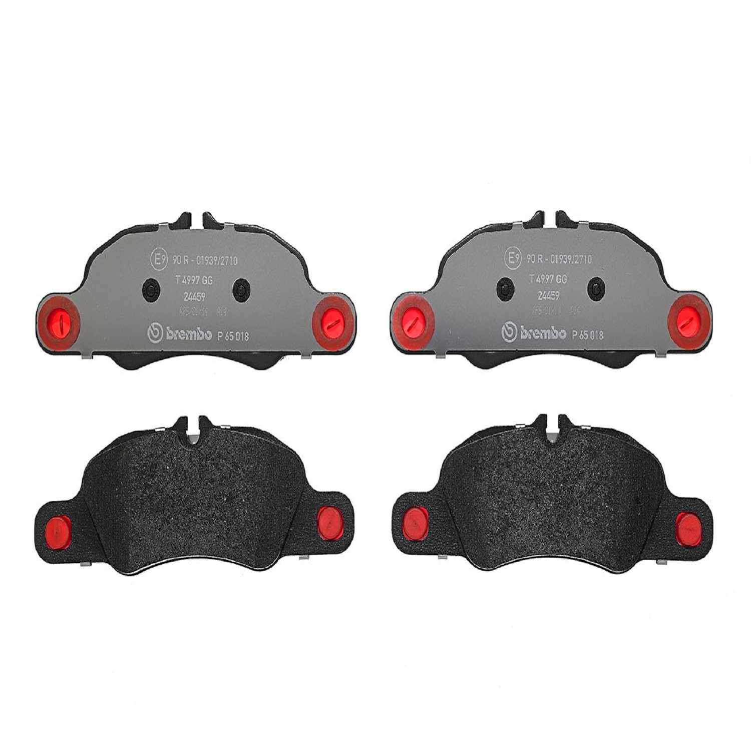 Brembo 17-19 Porsche 718 Boxster/718 Cayman/13-16 Boxster Front Premium Low-Met OE Equivalent Pad