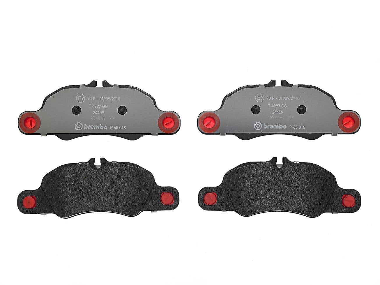 Brembo 17-19 Porsche 718 Boxster/718 Cayman/13-16 Boxster Front Premium Low-Met OE Equivalent Pad
