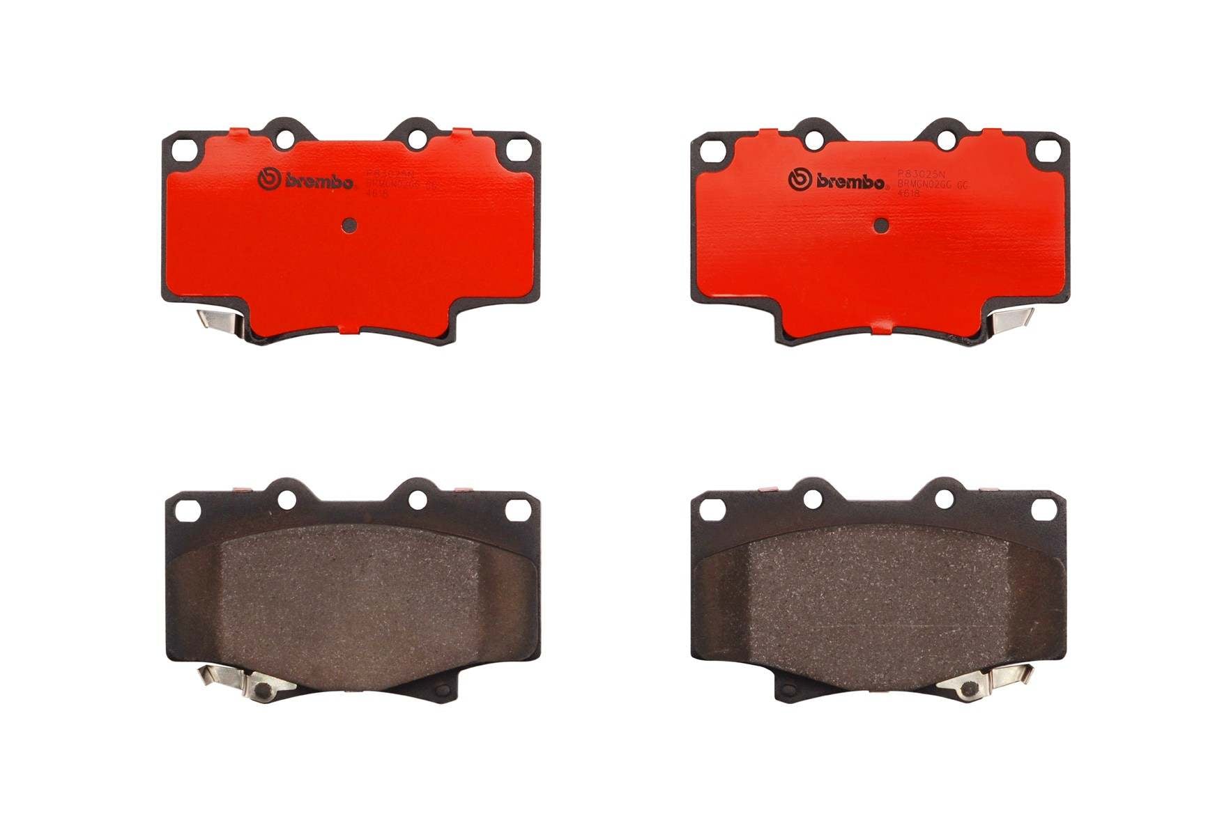 Brembo 2000 Toyota 4Runner Front NAO Brake Pad