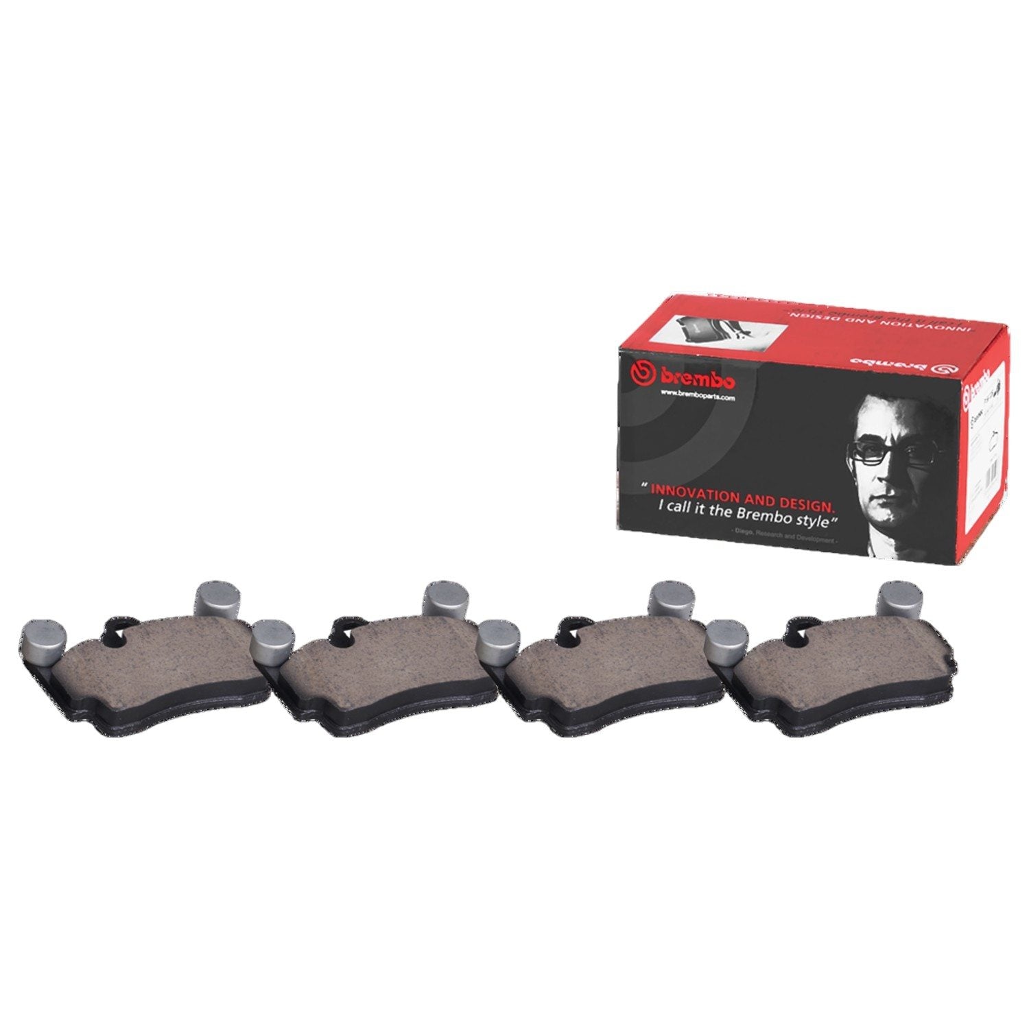 Brembo 04-09 Audi Q7/ Porsche Cayenne/ Volkswagen Touareg Rear NAO Brake Pad