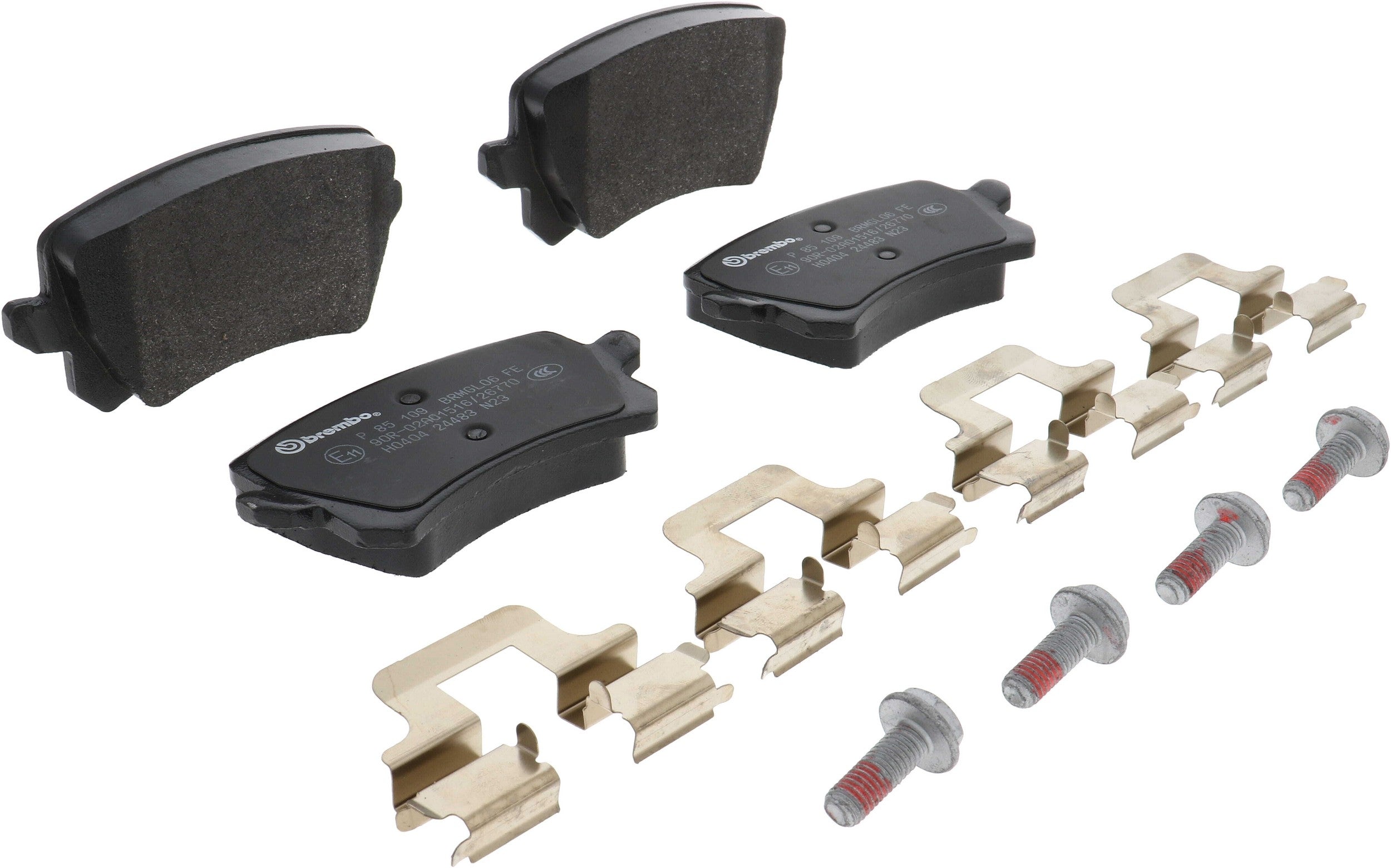 Brembo 2015 Volkswagen Tiguan/CC/Passat/ Audi Q3 QuattroRear Low-Met Brake Pad