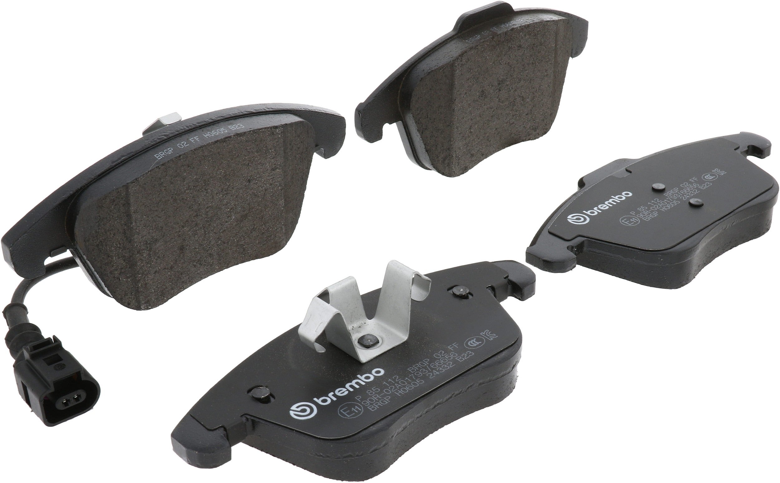 Brembo 17-18 Volkswagen Passat/Tiguan/ Audi Q3/Q3 Quattro Front Low-Met Brake Pad