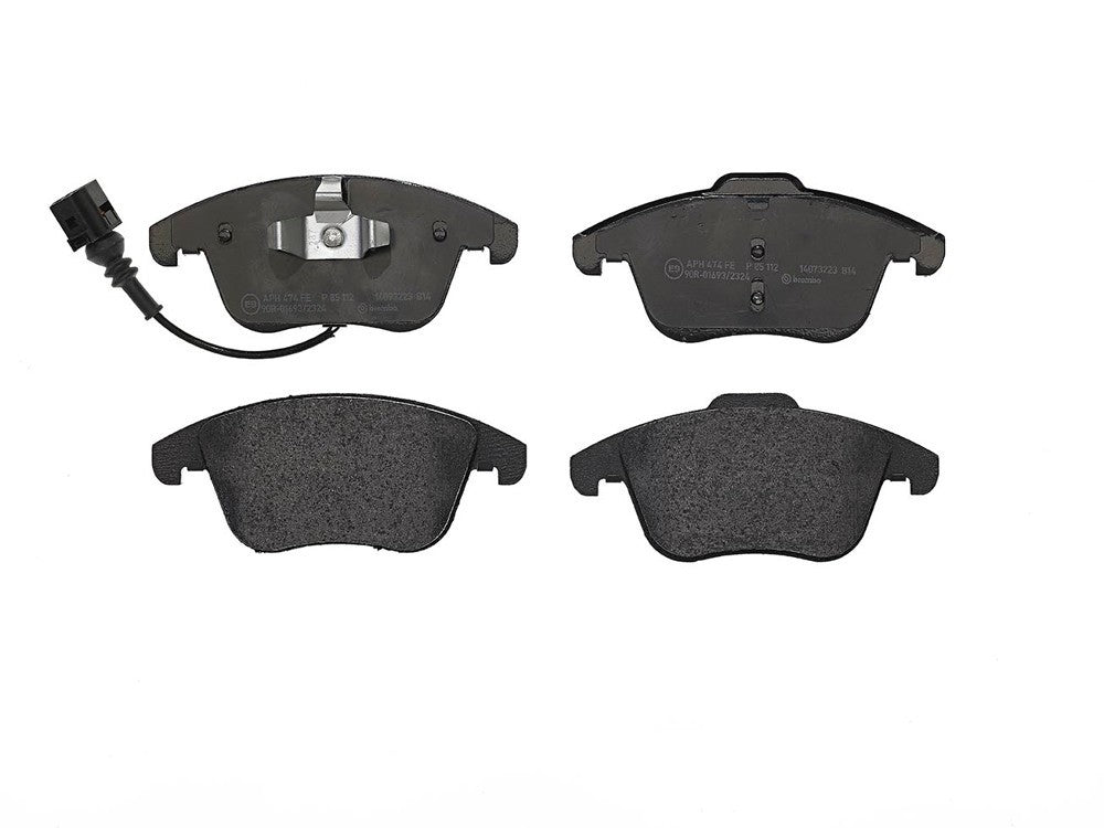 Brembo 17-18 Volkswagen Passat/Tiguan/ Audi Q3/Q3 Quattro Front Low-Met Brake Pad
