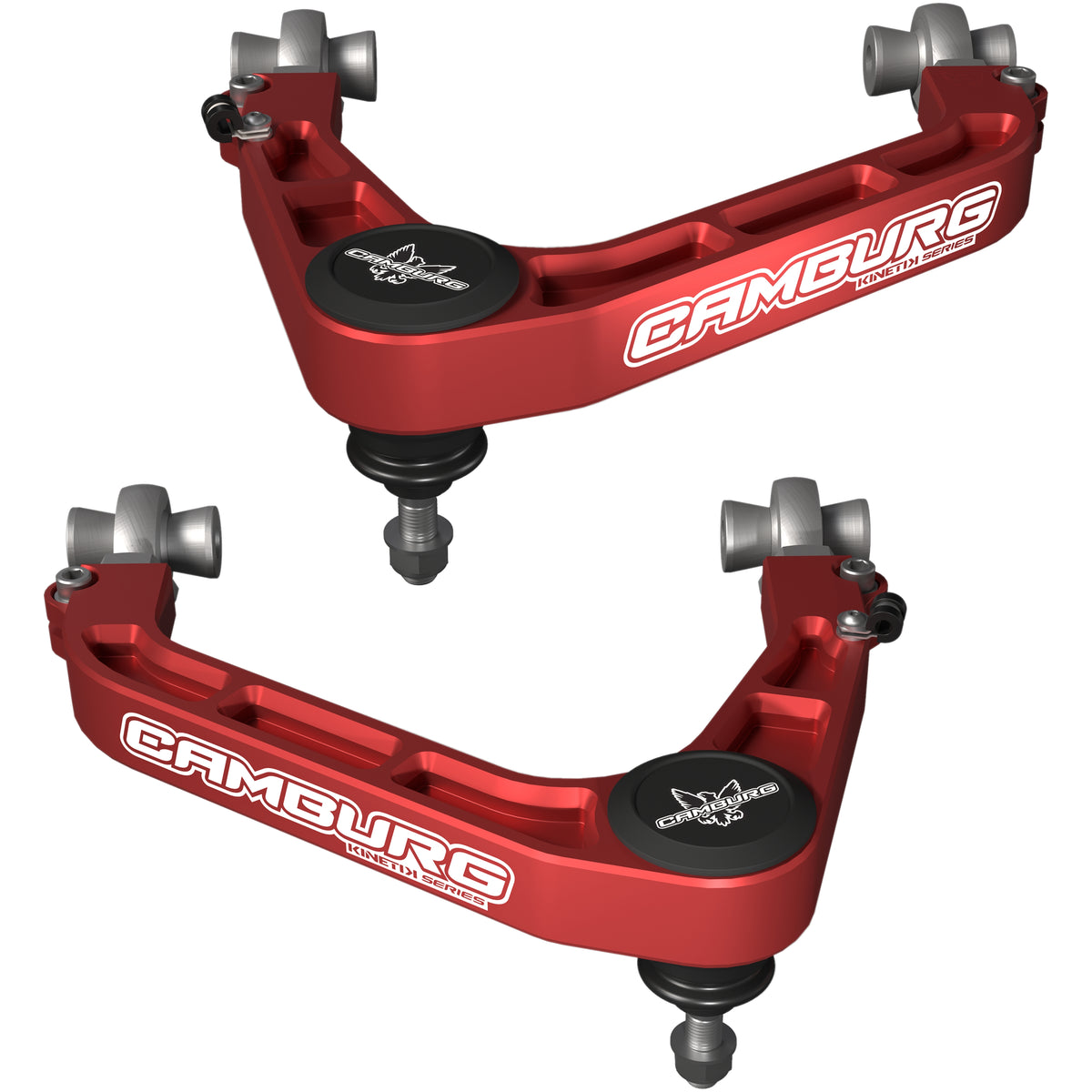 Camburg 19-25 Chevy/GMC 1500 2WD/4WD KINETIK Performance Billet X-Joint XL Upper Arms (Red)