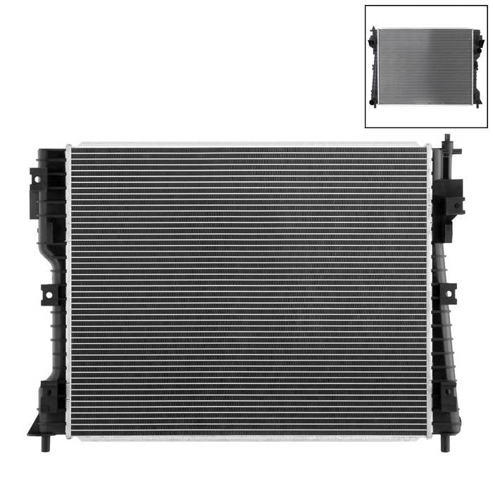 Spyder xTune 04-09 Ford Mustang 3.9L Radiator (CDR-K8FMU0439)