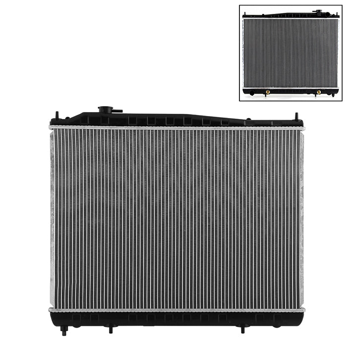xTune 00-03 Infiniti QX4 / 01-04 Nissan Pathfinder Radiator DPI 2459 (CDR-K8NPA012459)