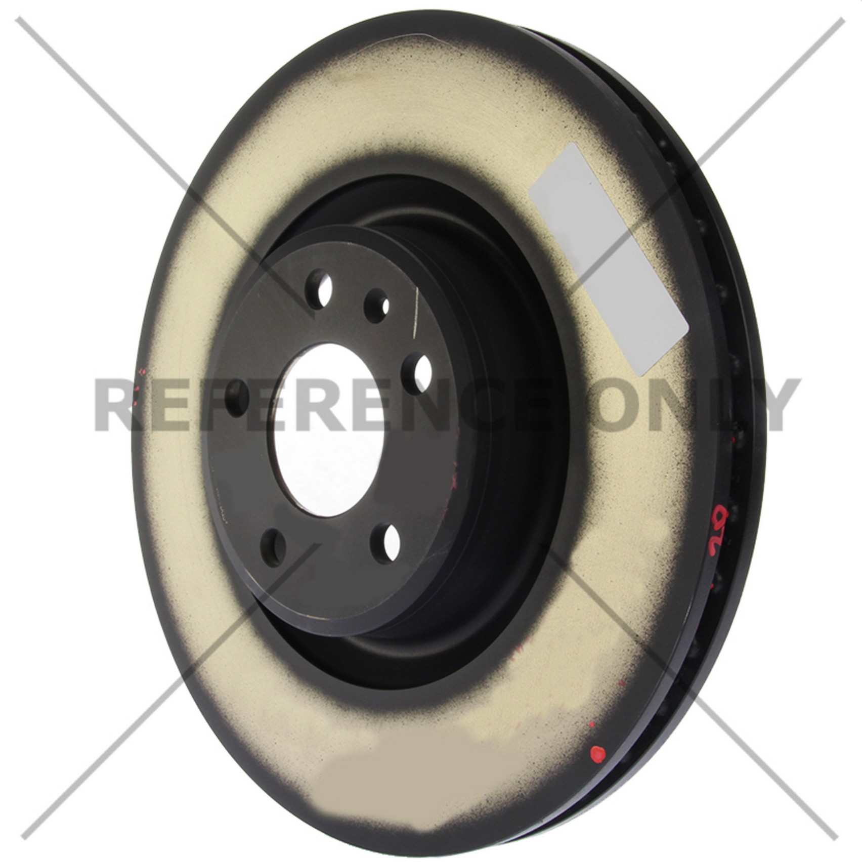 Centric 17-18 Audi A4 Premium High Carbon Front Brake Rotor