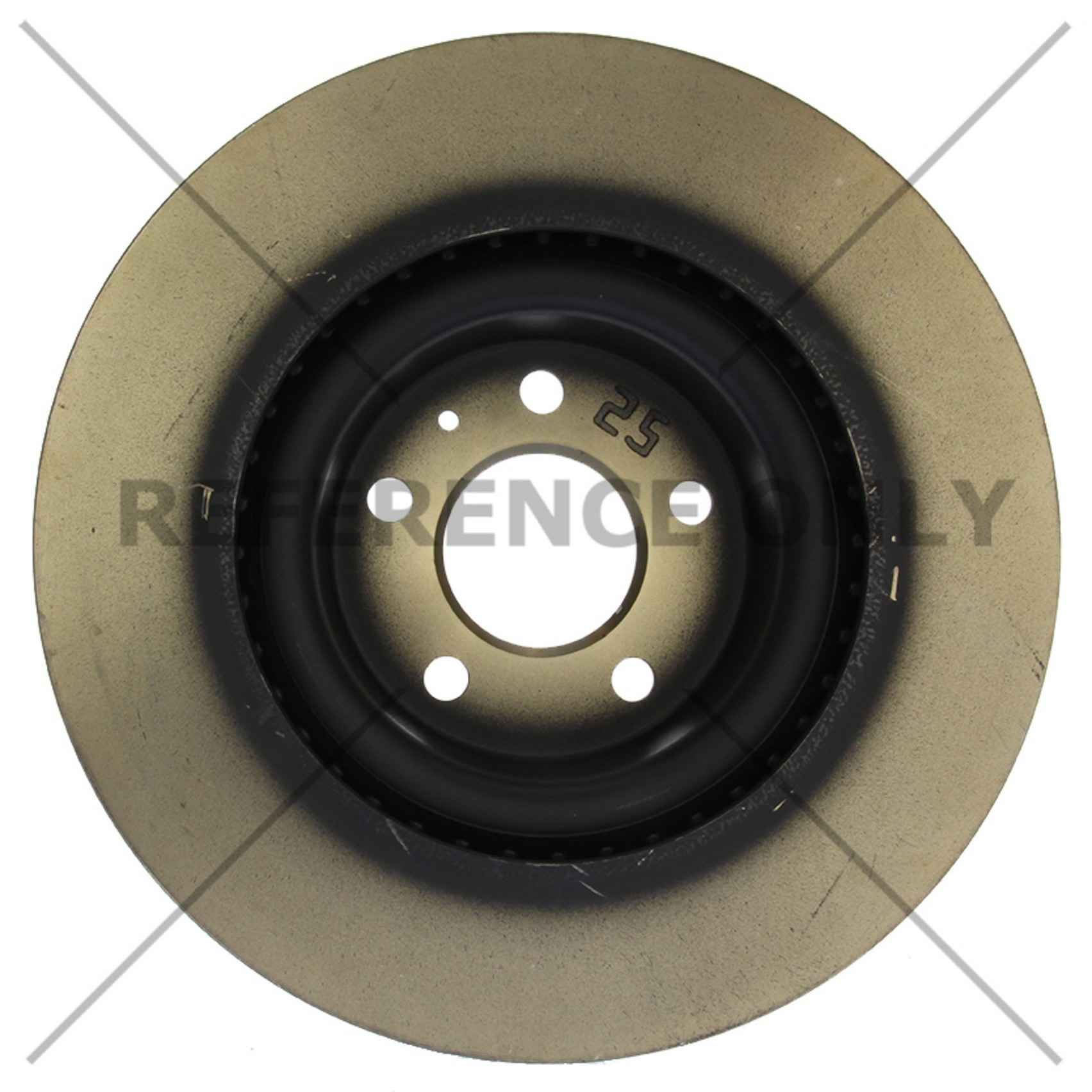 Centric 17-18 Audi A4 Premium High Carbon Front Brake Rotor