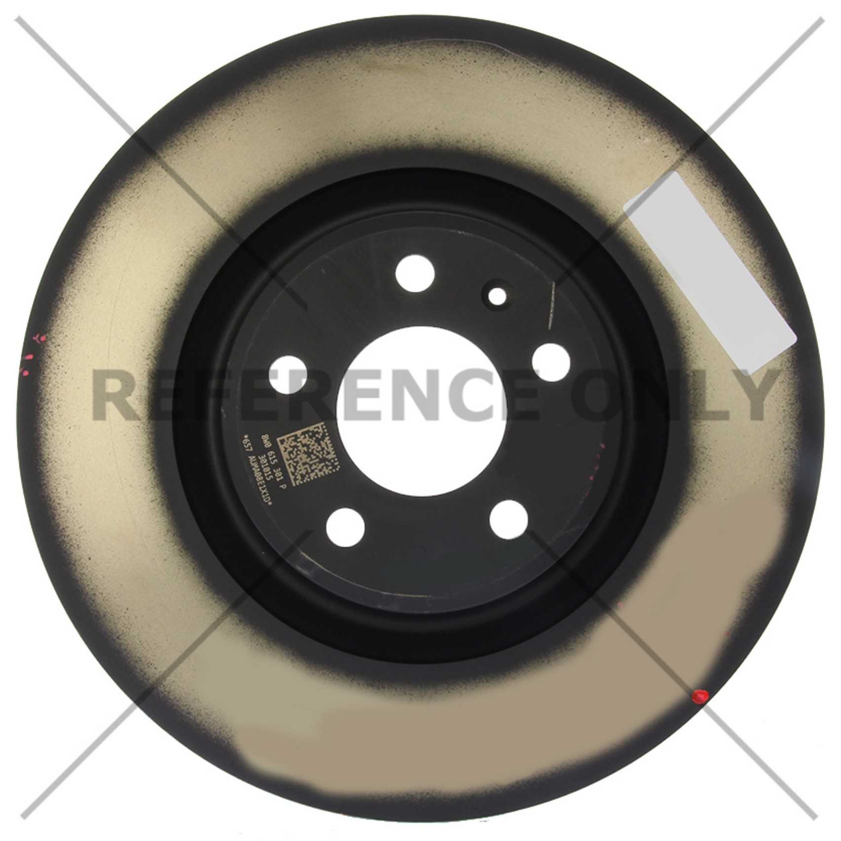 Centric 17-18 Audi A4 Premium High Carbon Front Brake Rotor