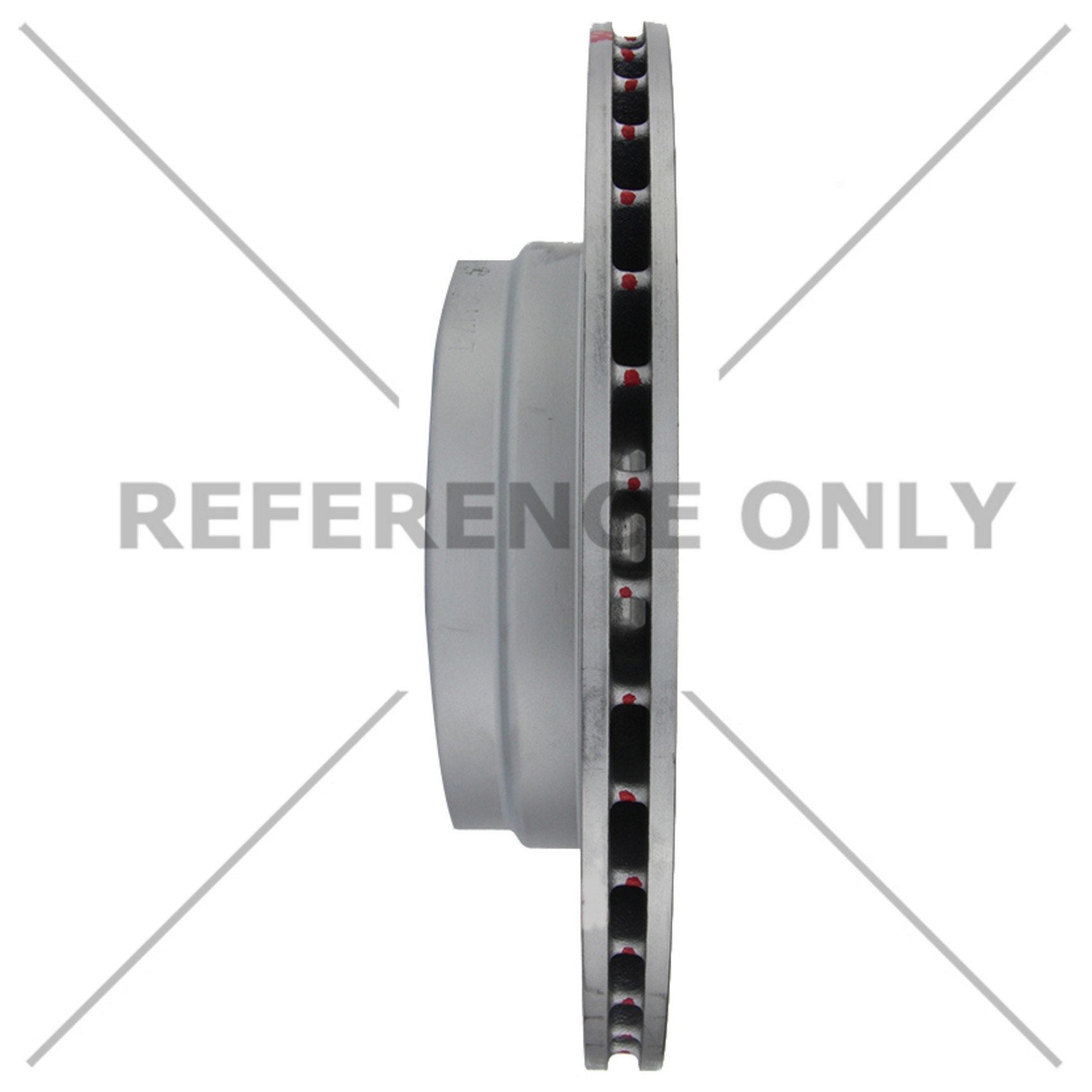 Centric 2013 BMW 328i OE Design Slotted Brake Rotor - Rear