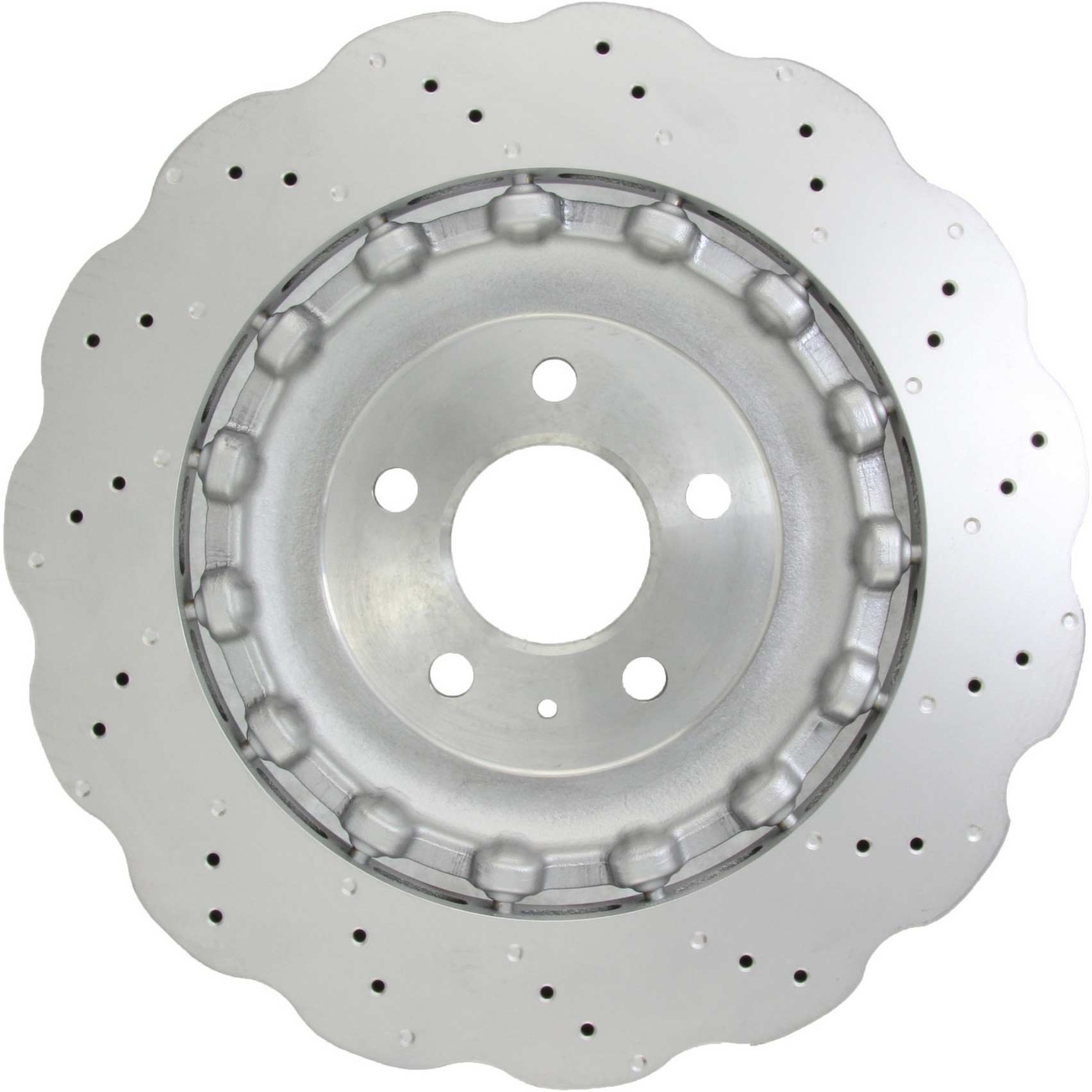 Centric 14-18 Audi S7 SportStop Drilled Rear Rotor