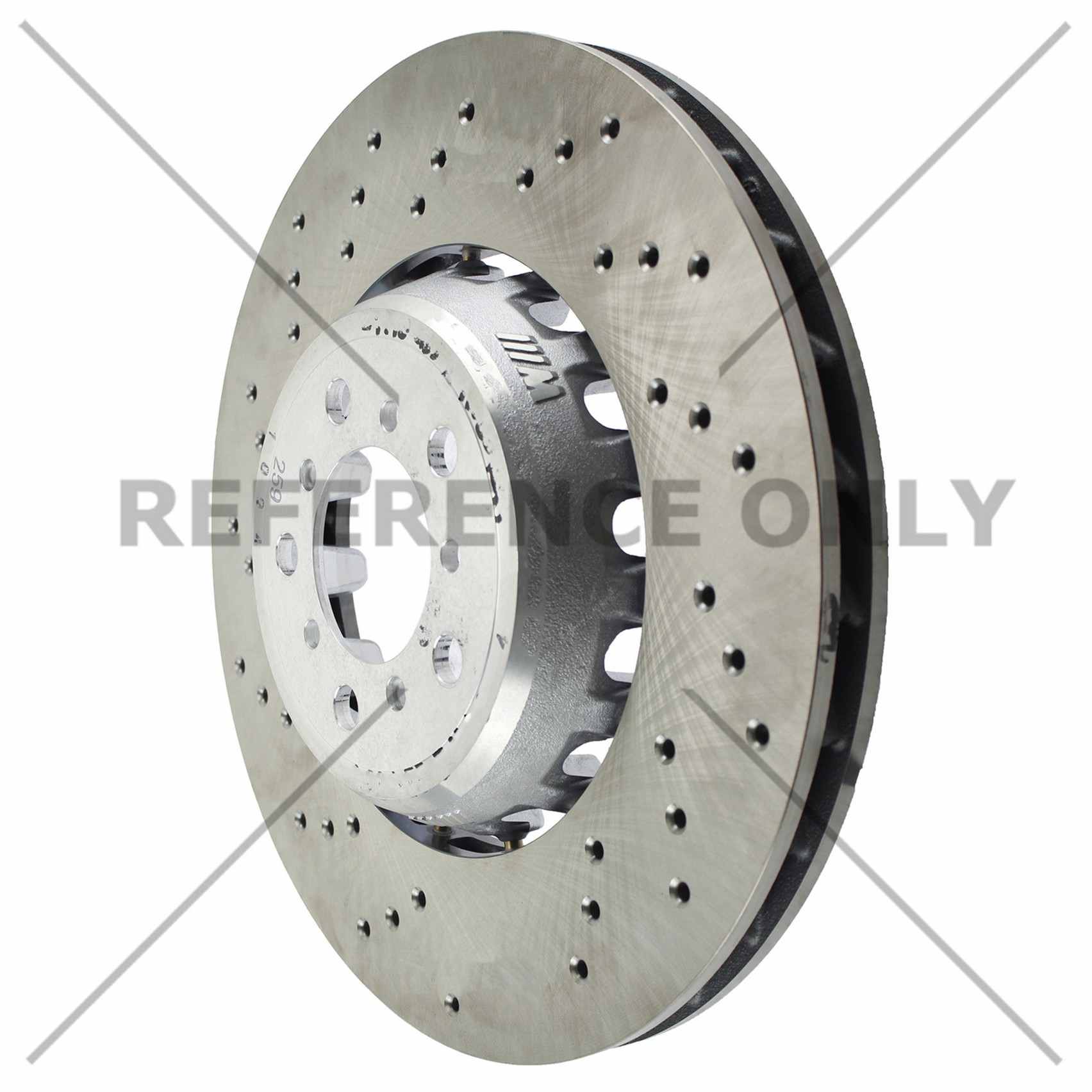 Centric 16-17 BMW M2 / 14-17 BMW M3 / 15-17 BMW M4 OE Style Front Left Drilled Rotor