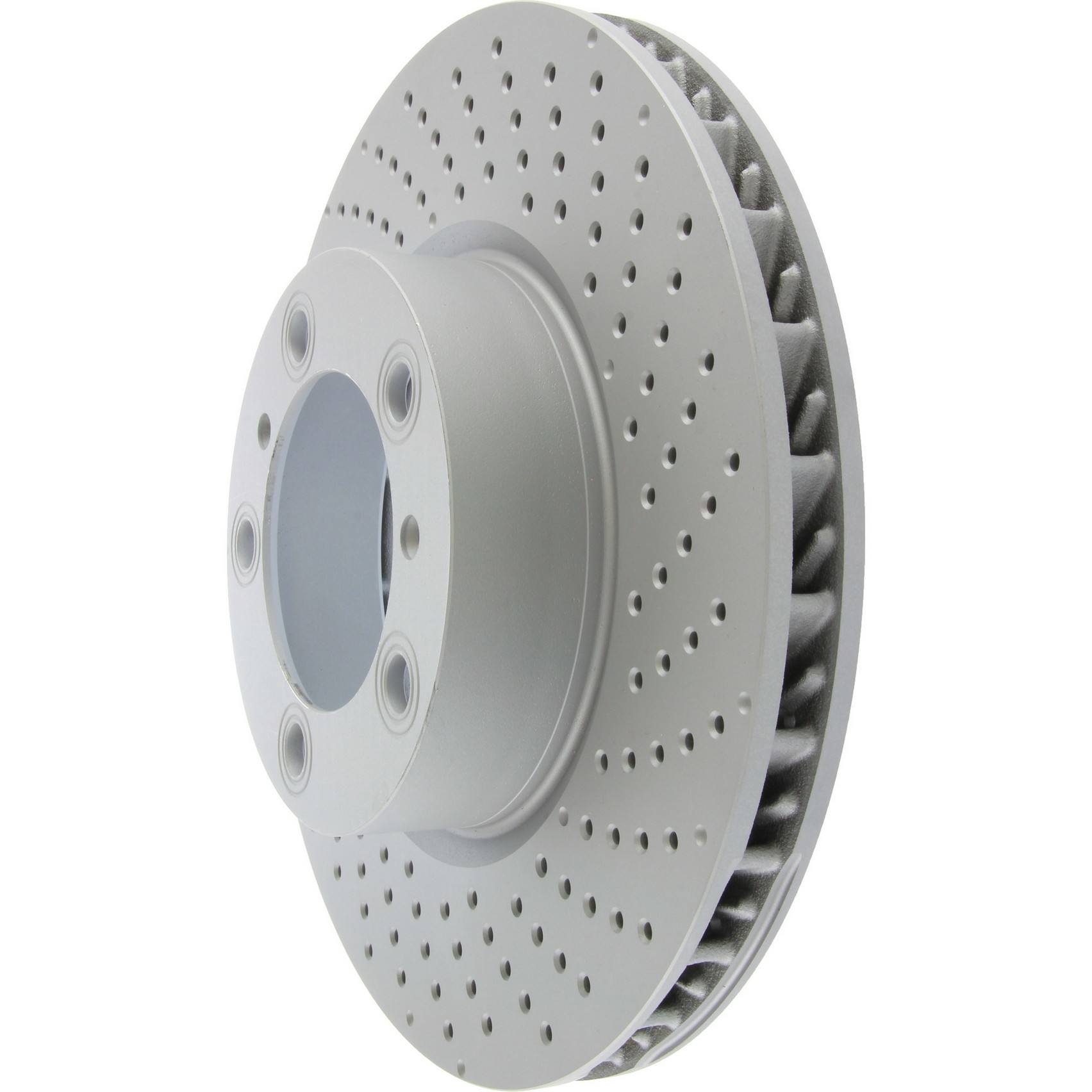 Centric 13-16 Porsche Boxster SportStop Drilled Front Right Rotor