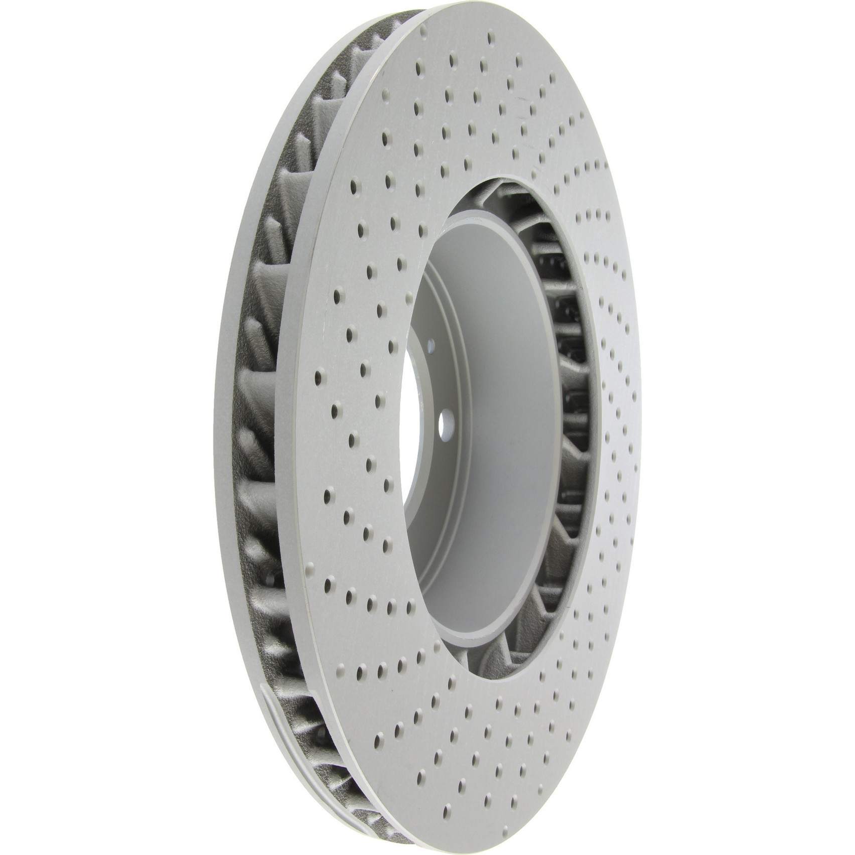 Centric 13-16 Porsche Boxster SportStop Drilled Front Right Rotor