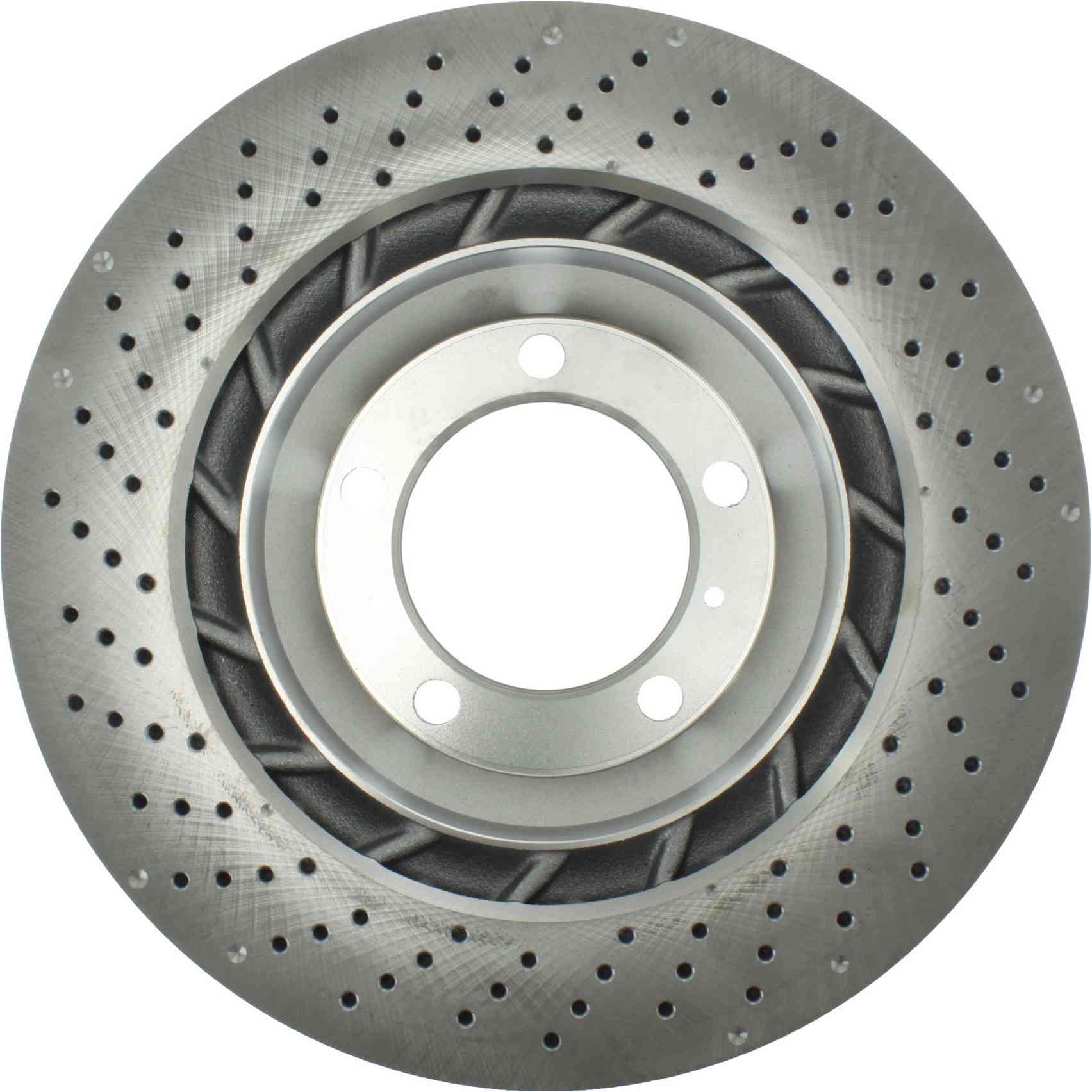 Centric 13-16 Porsche 911 Drilled Rear Right Rotor