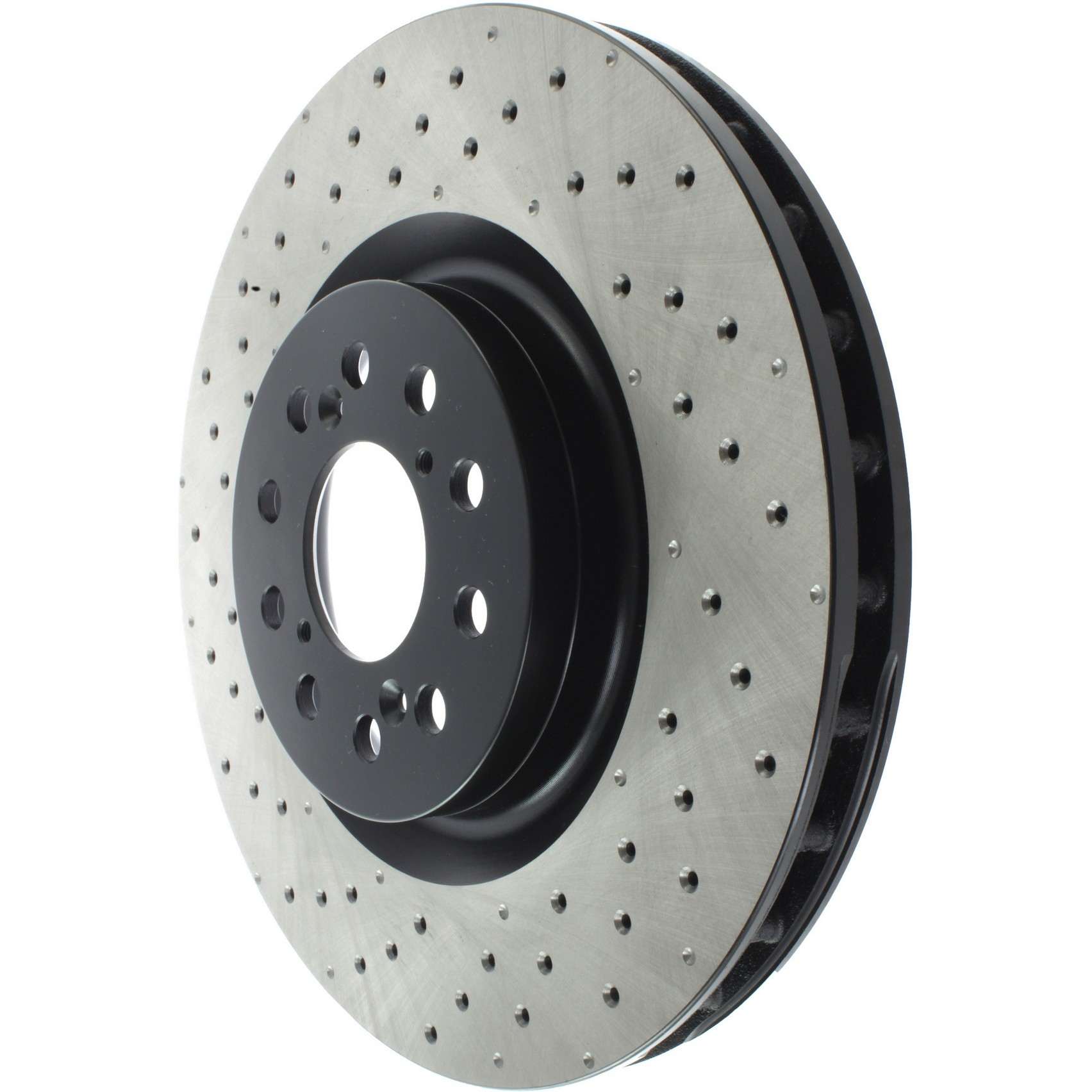 Centric Front Cross-Drilled SportStop Drilled Rotor 350x32mm