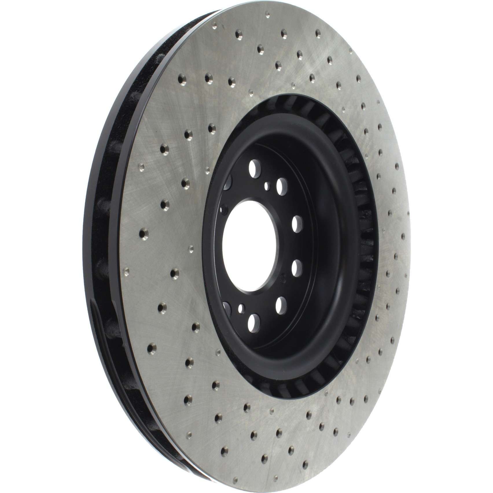 Centric Front Cross-Drilled SportStop Drilled Rotor 350x32mm