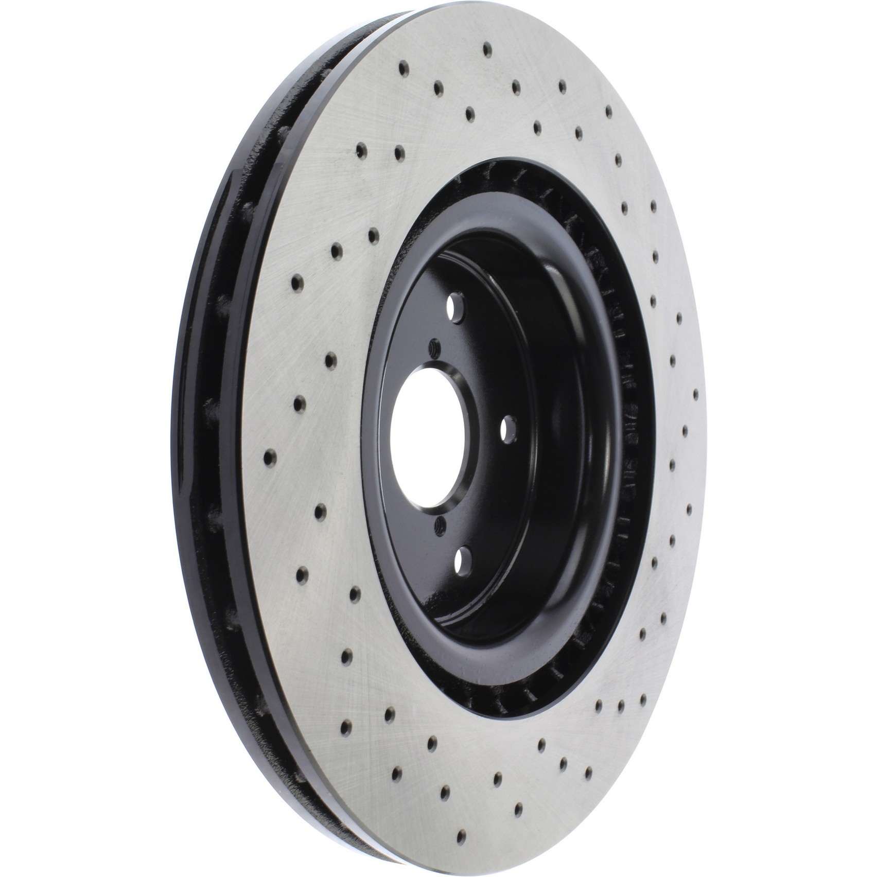 Centric 2018 STI Front SportStop Drilled Premium Rotor