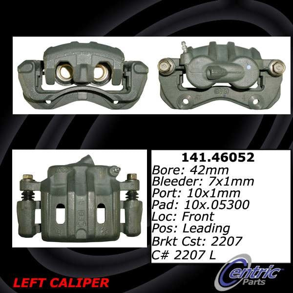 Centric 93 Mitsubishi Eclipse AWD / 93-94 Eagle Talon AWD Right Front Semi-Loaded Caliper